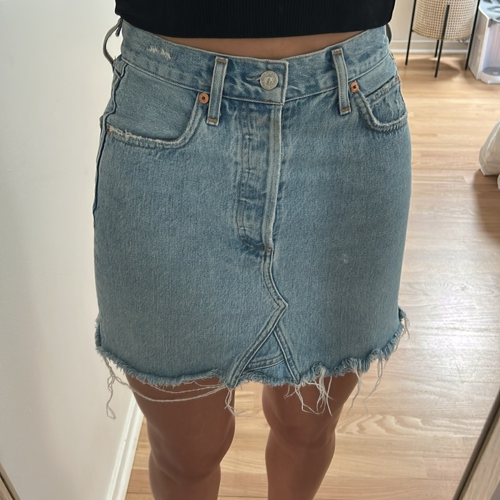 Citizen of Humanity Denim Mini Skirt Size 25